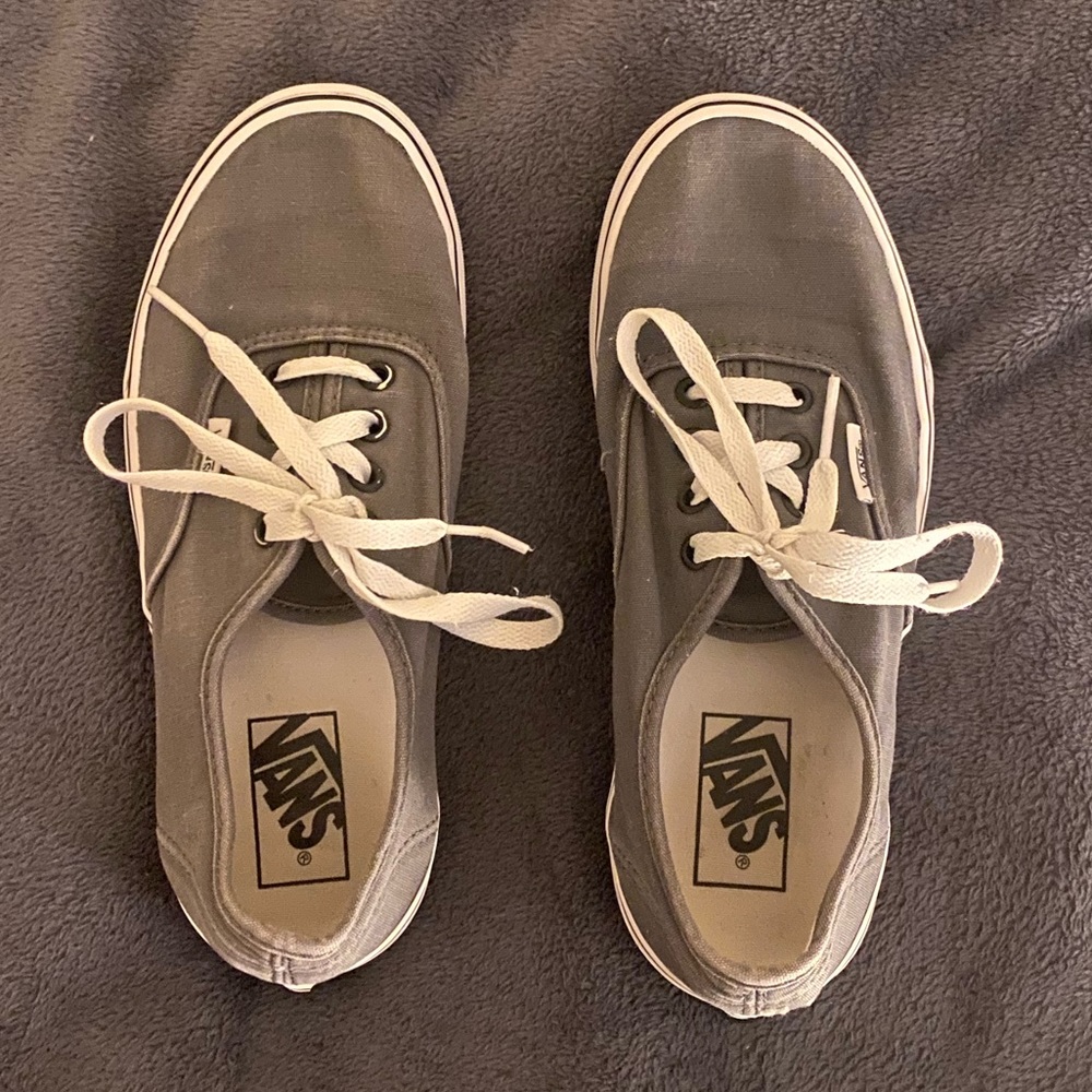 Gray Vans